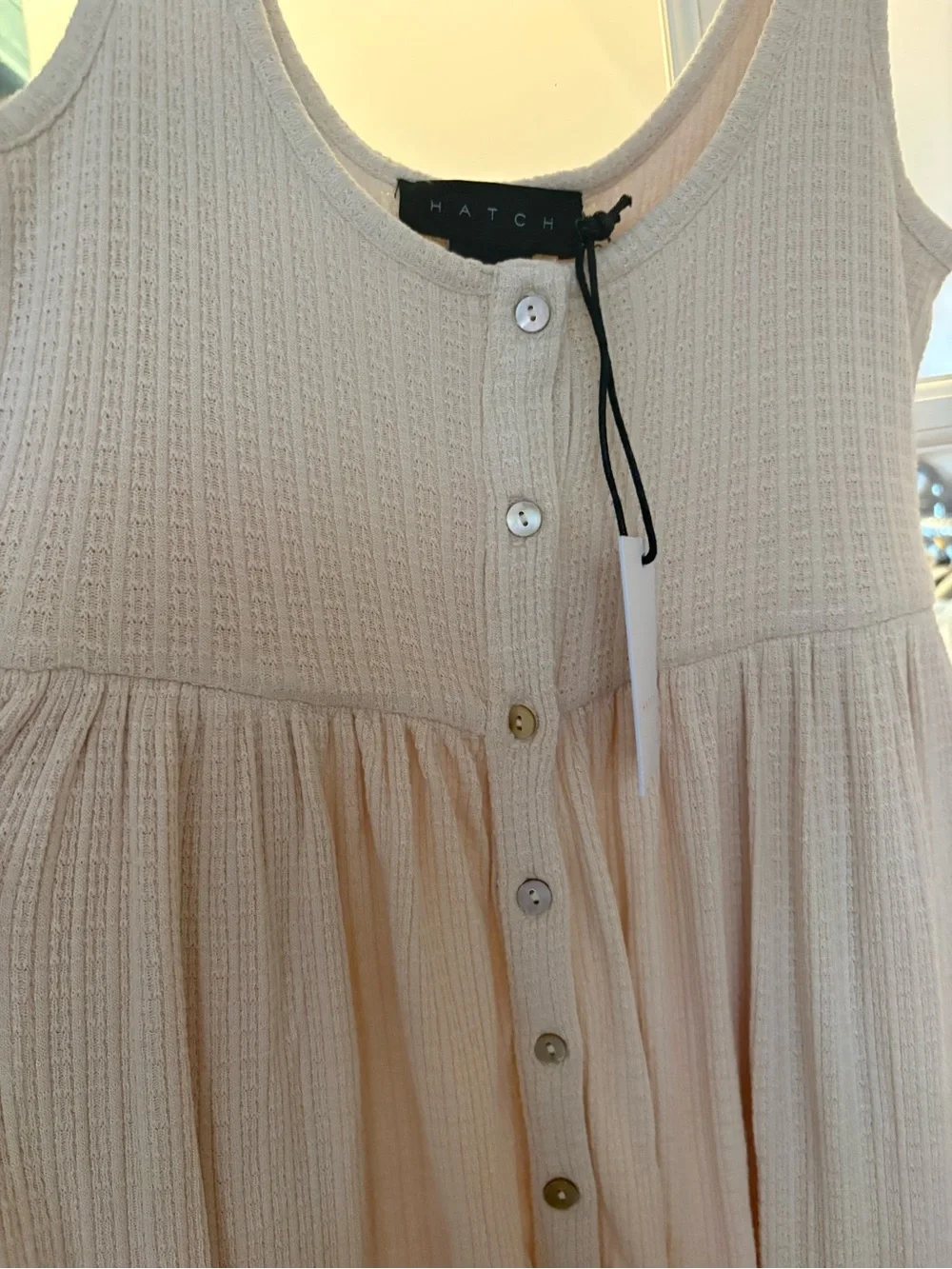 Hatch The Softest Rib Nursing Tank Dress size XS